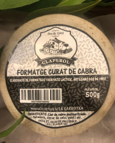 Formatge de cabra Claperol