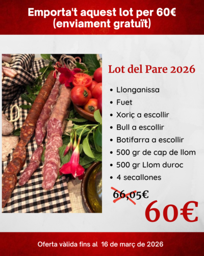 Lot del Pare 2026