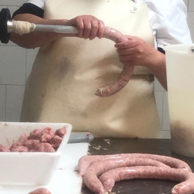Fent botifarra Can Gaburra
